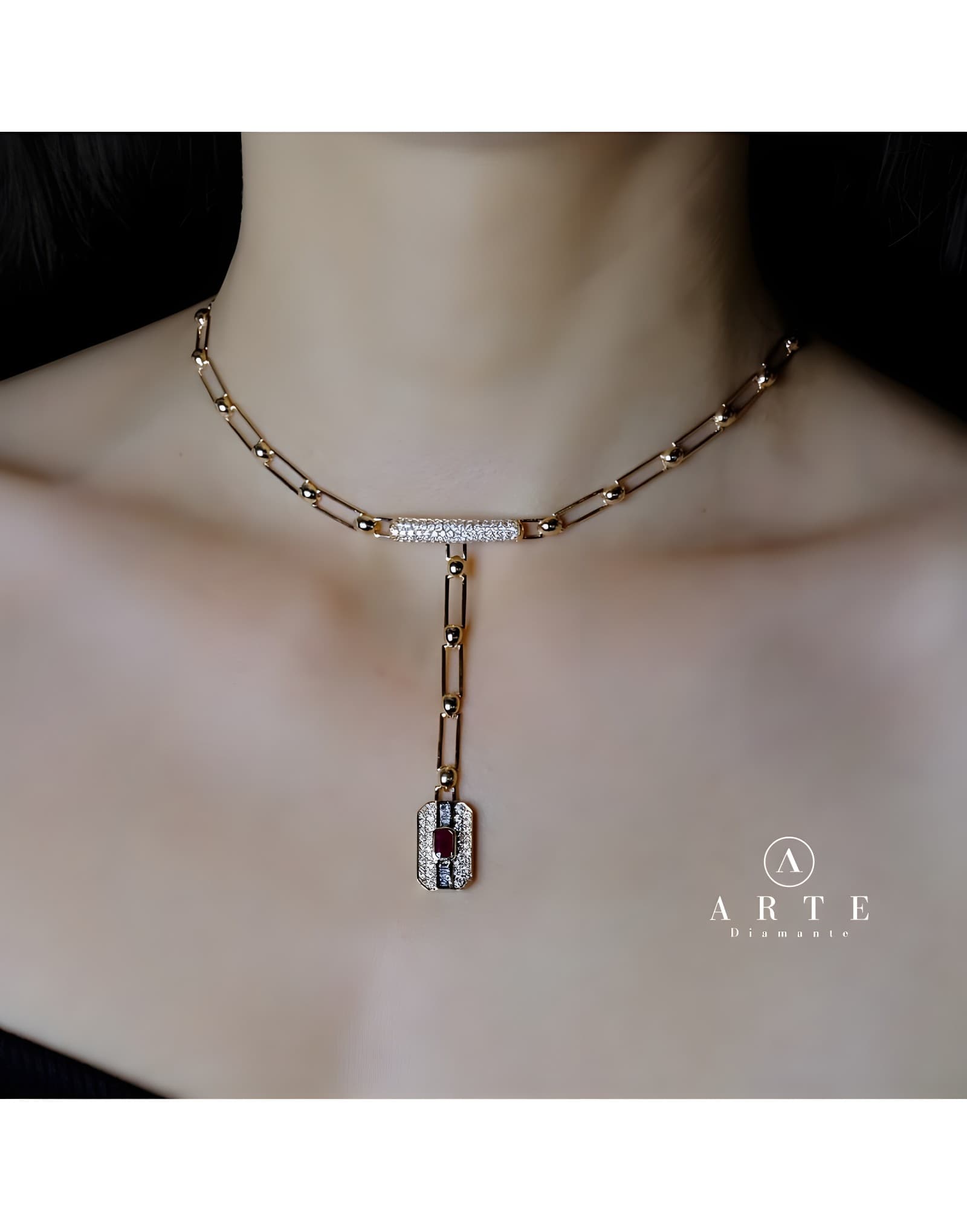 CHOKER Pırlanta Kolye