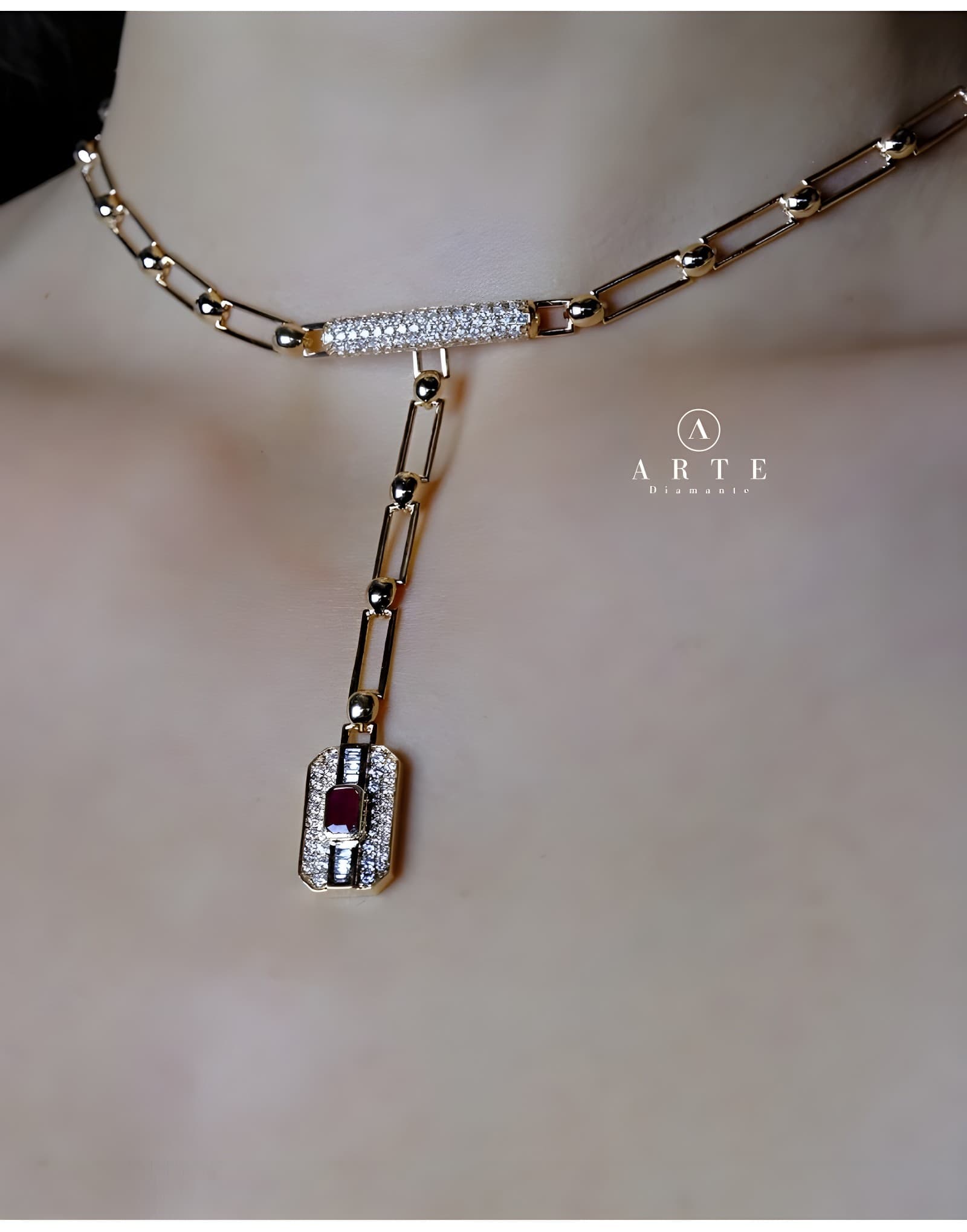 CHOKER Pırlanta Kolye