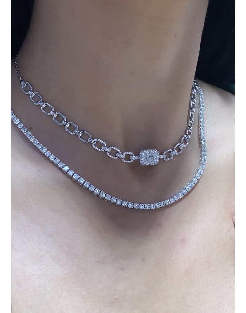 Siena Choker Pırlanta Kolye
