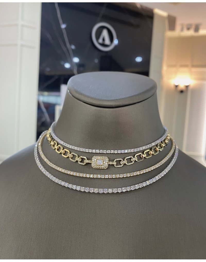 Siena Choker Pırlanta Kolye