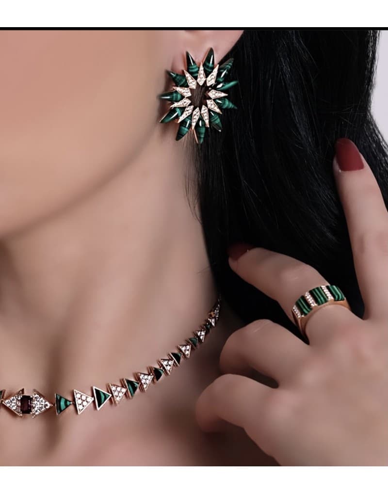 Malahit Choker
