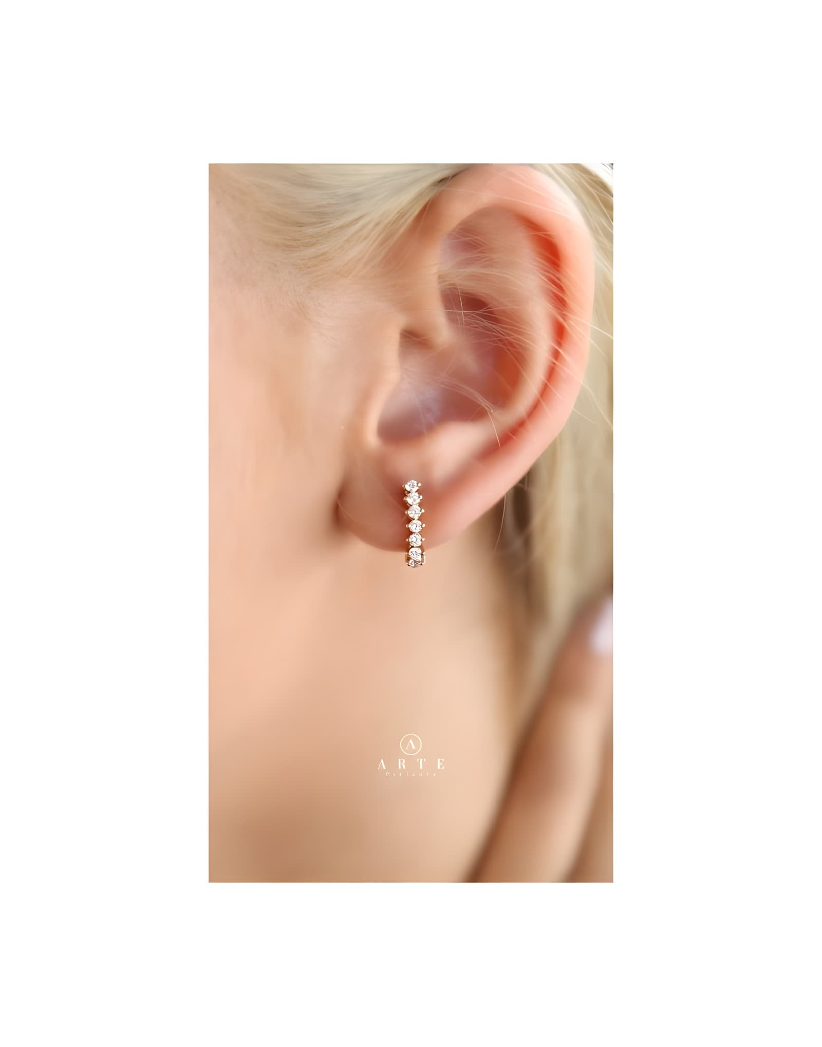 0.20ct Halka Küpe (TEK)