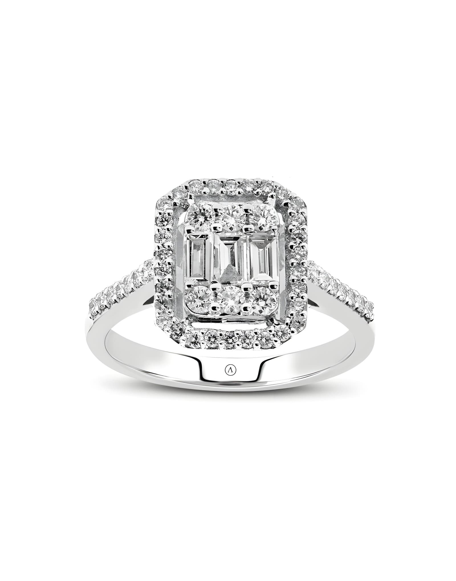 0.50ct F Rengi Baget Pırlanta