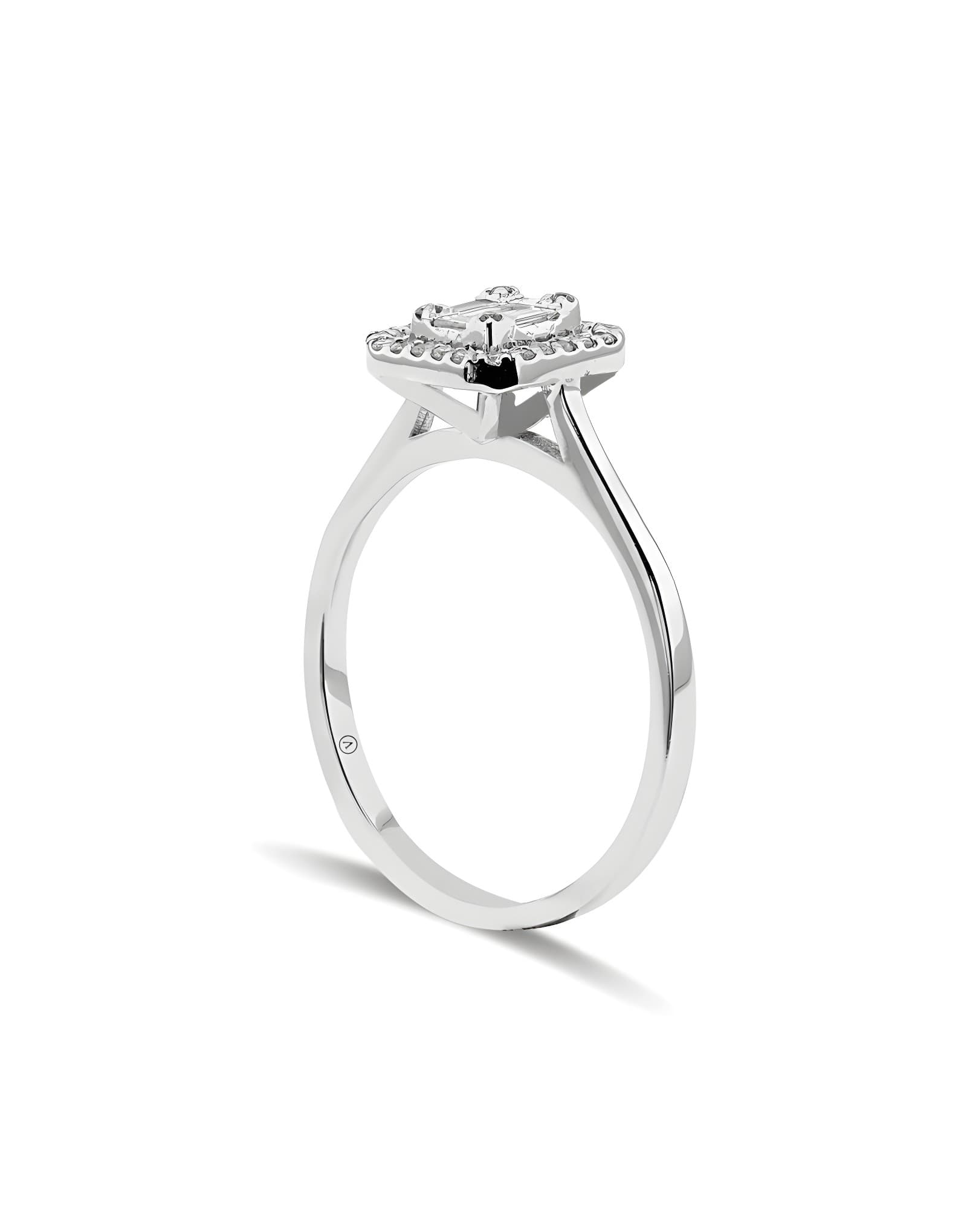 0.32ct F Rengi Baget Pırlanta