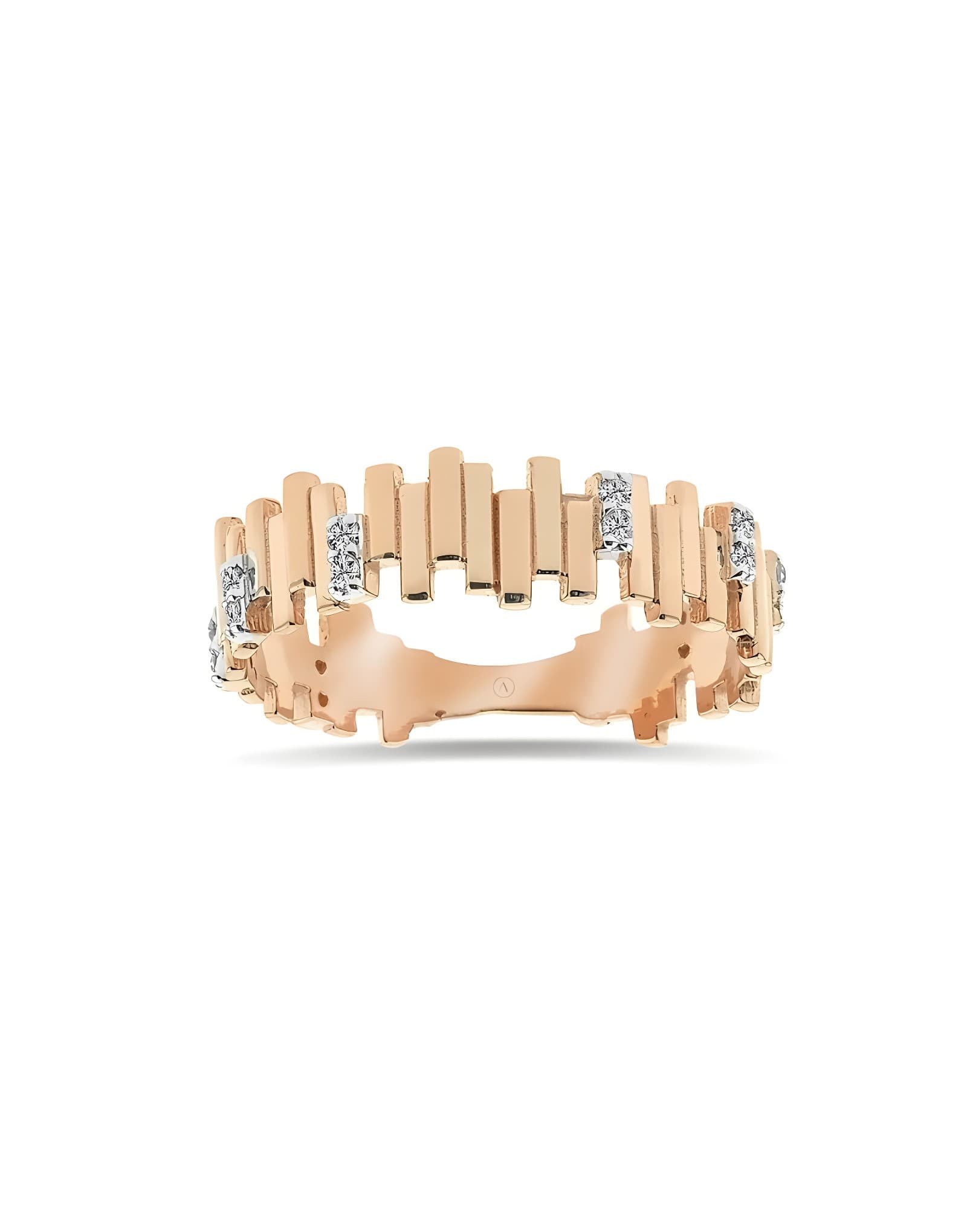 0.10ct Şerit Pırlanta Yüzük