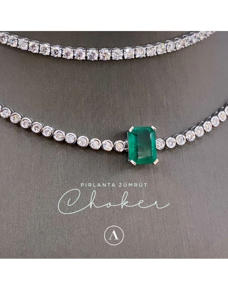 Pırlanta Tennis Choker