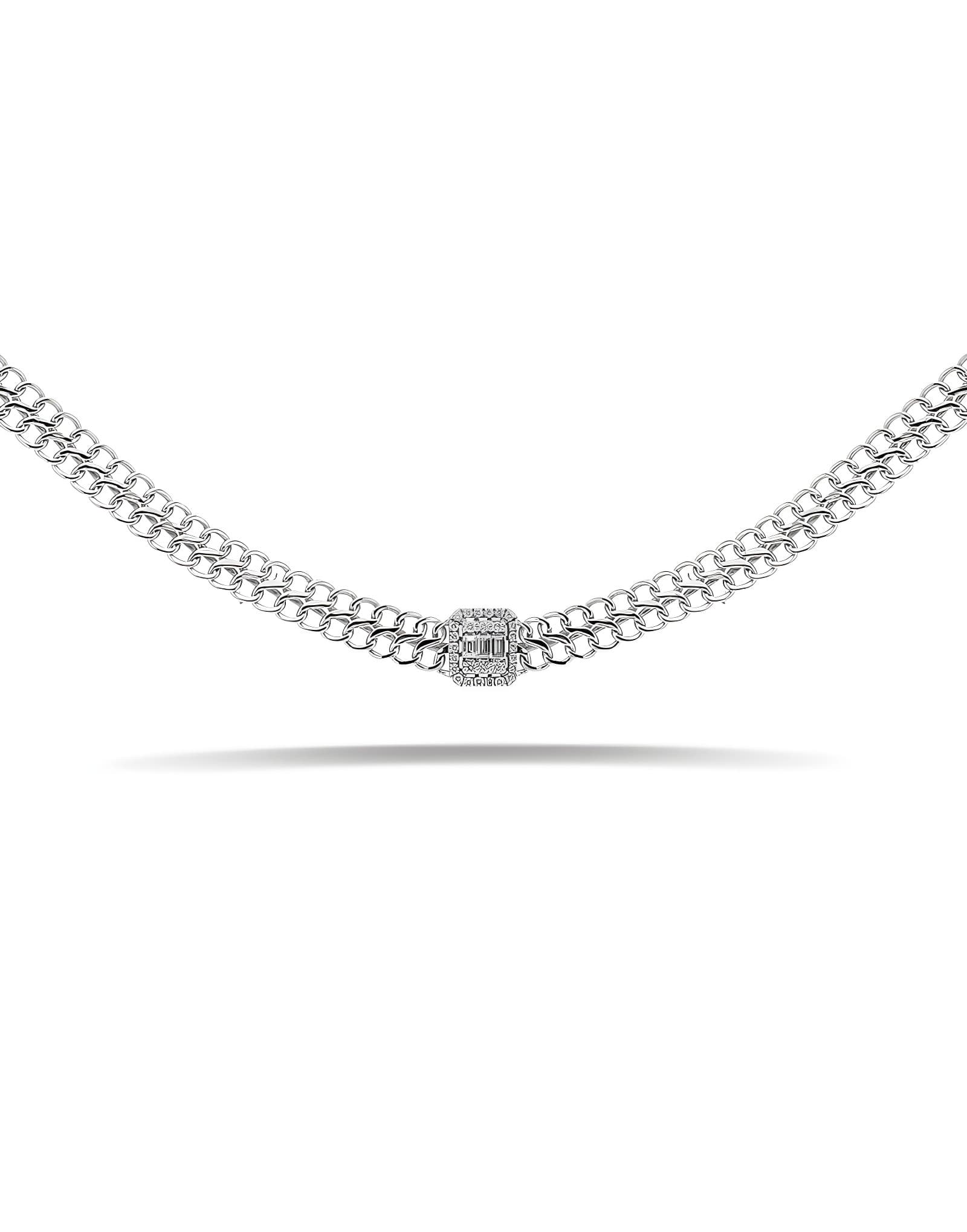 0.30ct F Rengi Baget Pırlanta Choker