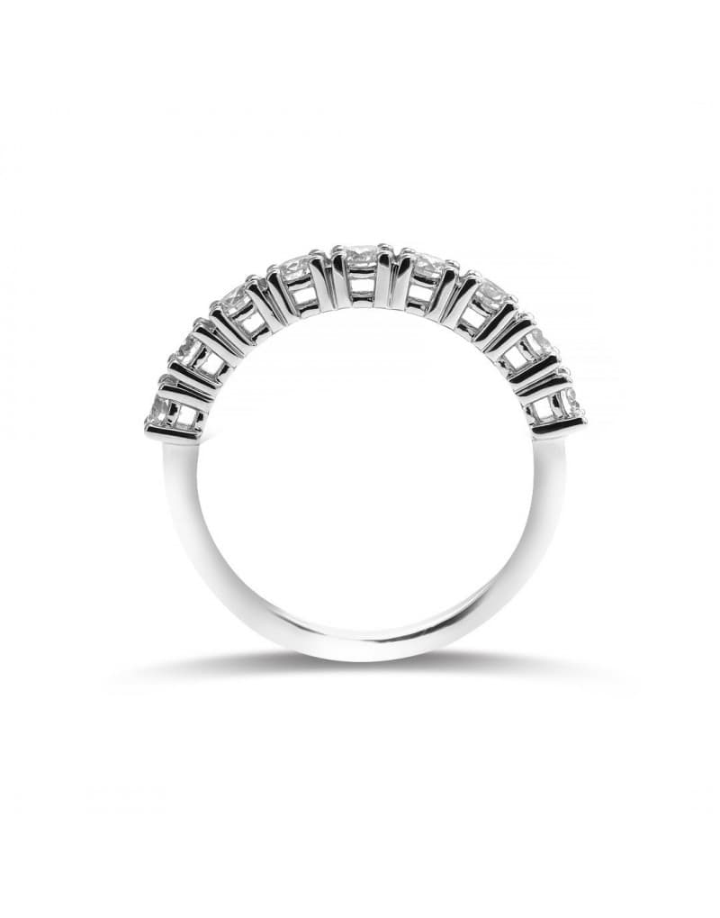 0.65ct F Rengi Pırlanta Yarım tur Yüzük