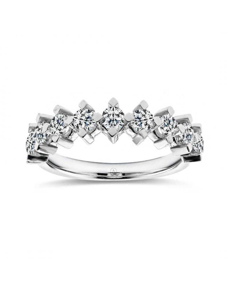 1.00ct F Rengi Yarım Tur Pırlanta Yüzük
