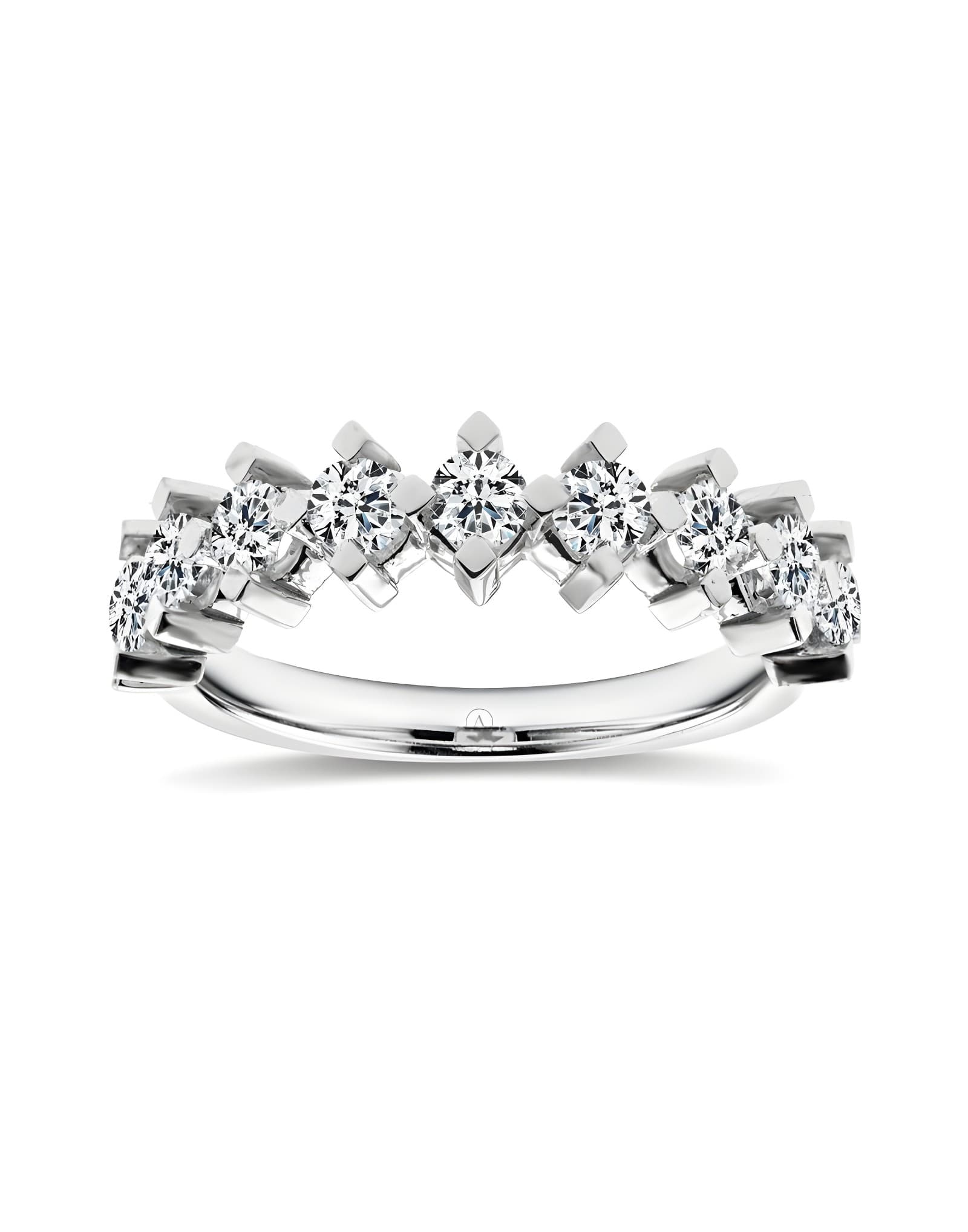 1.00ct F Rengi Yarım Tur Pırlanta Yüzük