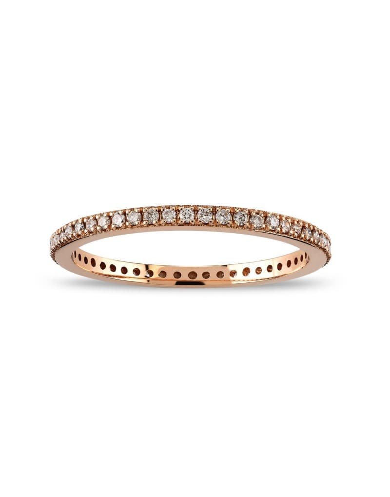 0.35ct F rengi pırlanta tamtur stil yüzük