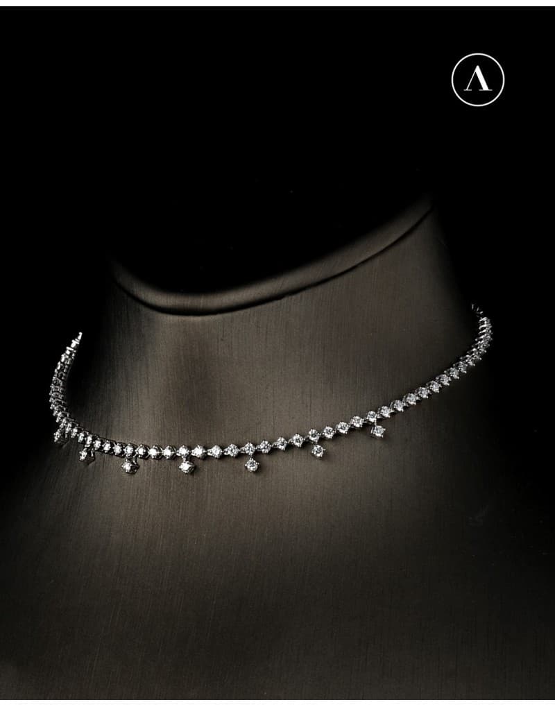 3.10ct F Rengi Sallantılı Tennis Choker