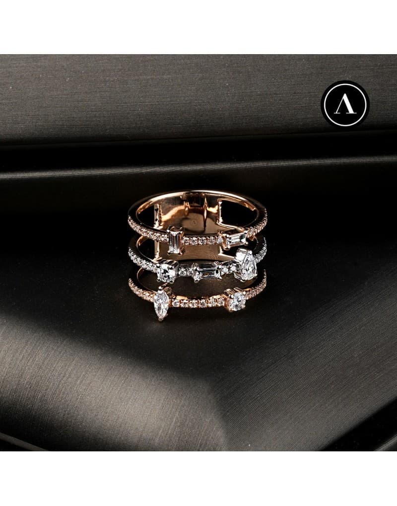 0.55ct Pırlanta Günlük Stil Yüzük