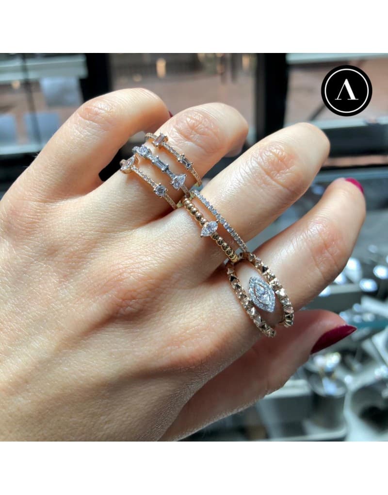 0.55ct Pırlanta Günlük Stil Yüzük