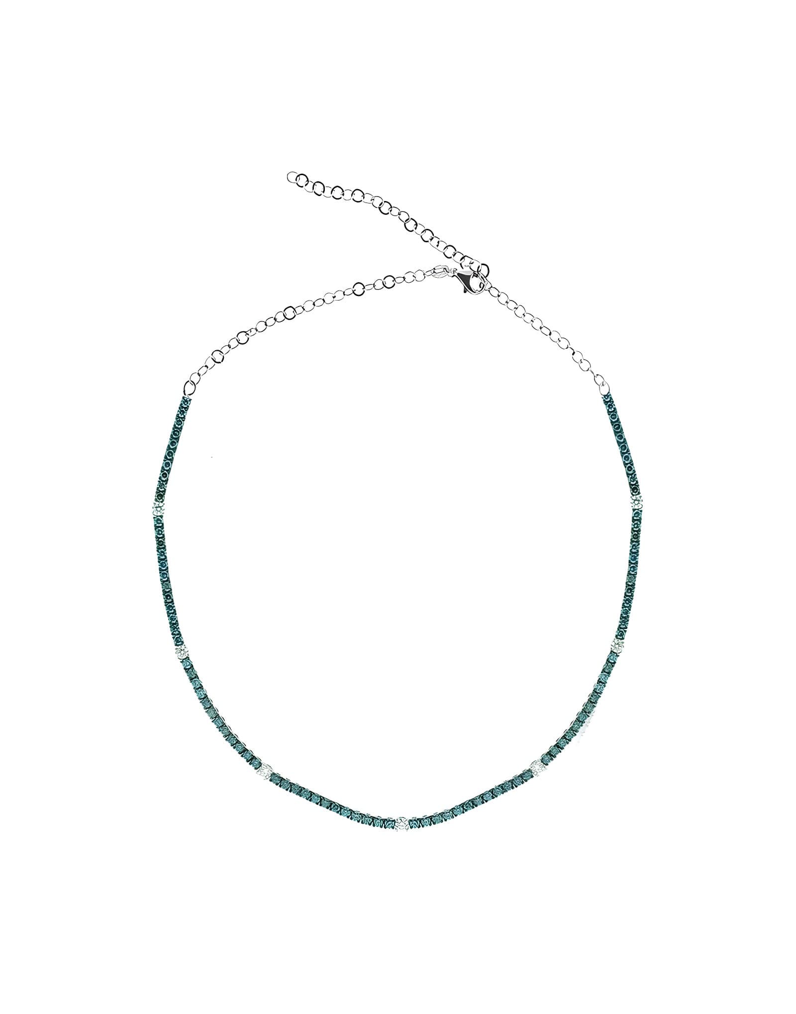 4.55ct Mavi Pırlantalı Choker
