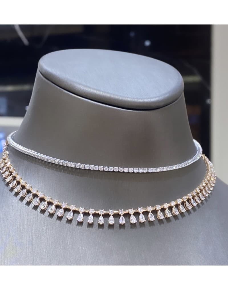 4.60ct Damla Pırlanta Choker