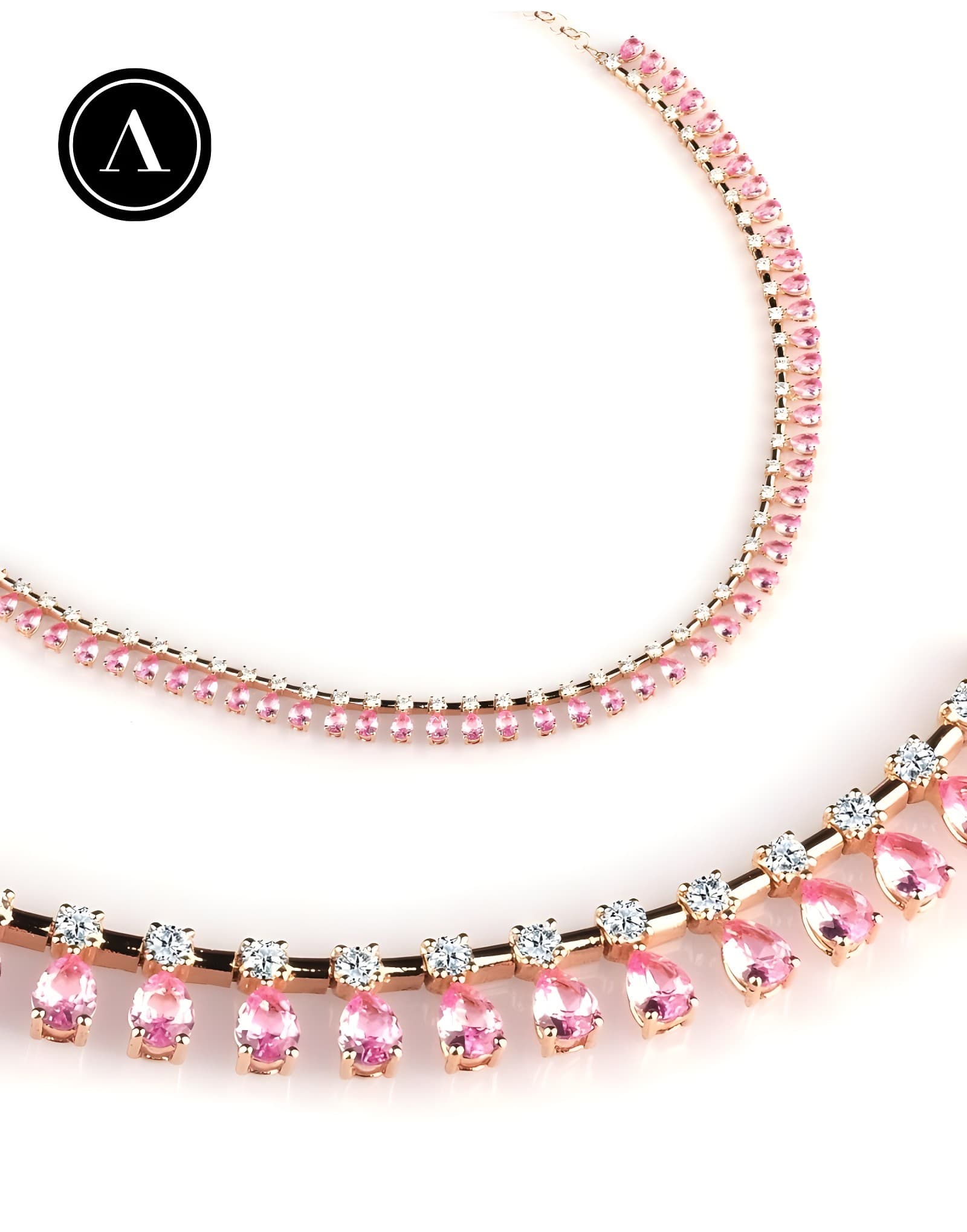 Pinky Pear Choker