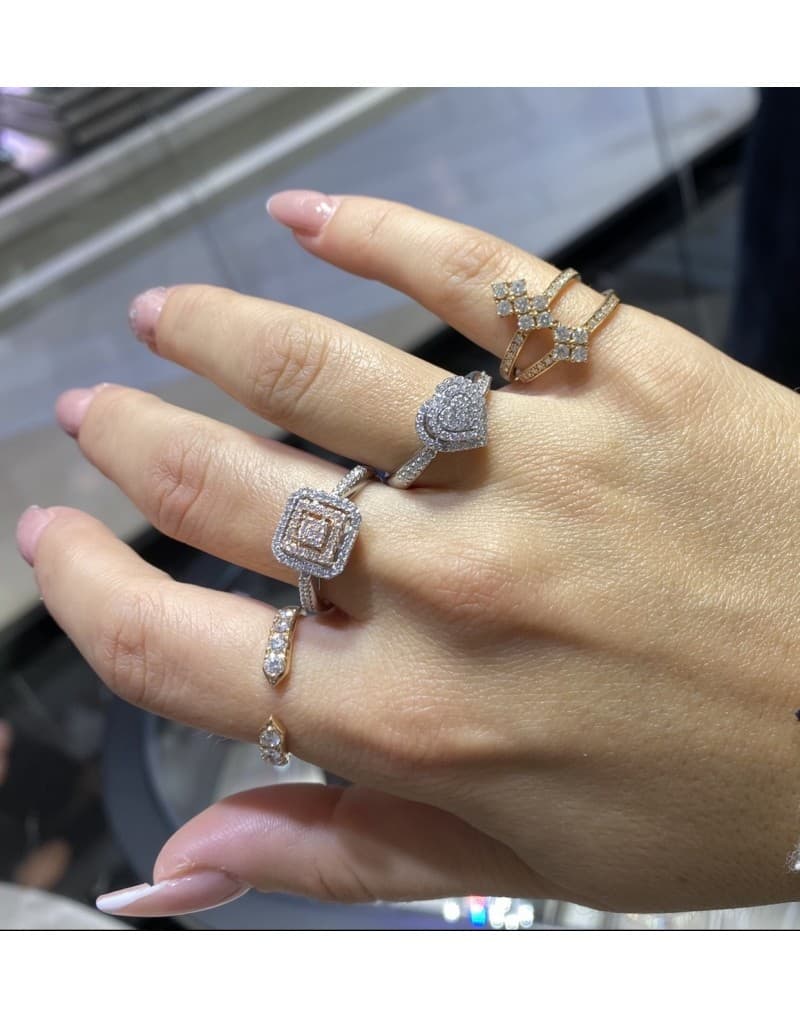 0.40ct F Rengi Stil Pırlanta Yüzük