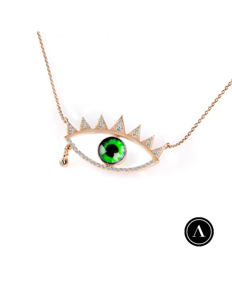 'Your Eyes' 0.40ct Pırlanta Göz Kolye