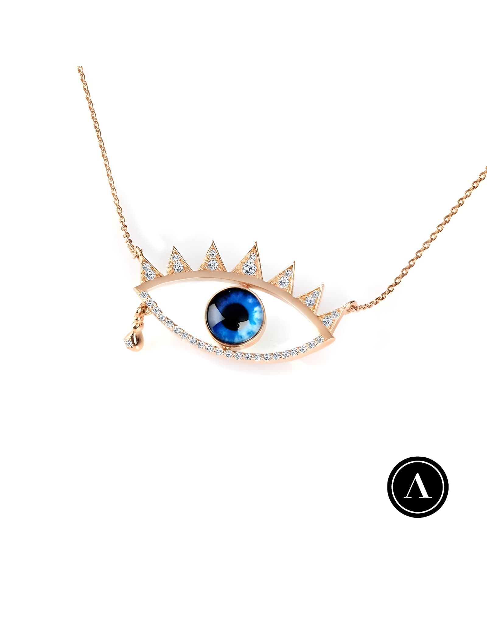 'Your Eyes' 0.40ct Pırlanta Göz Kolye