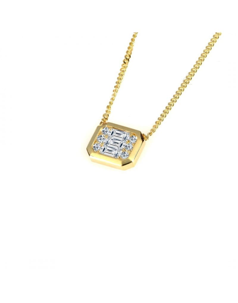 Roxanne Baguette Necklace