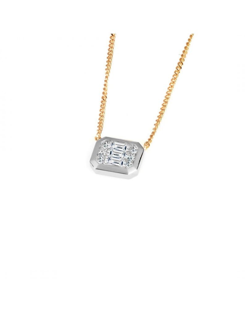 Roxanne Baguette Necklace