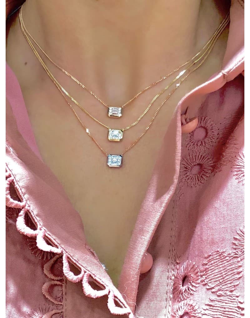 Roxanne Baguette Necklace