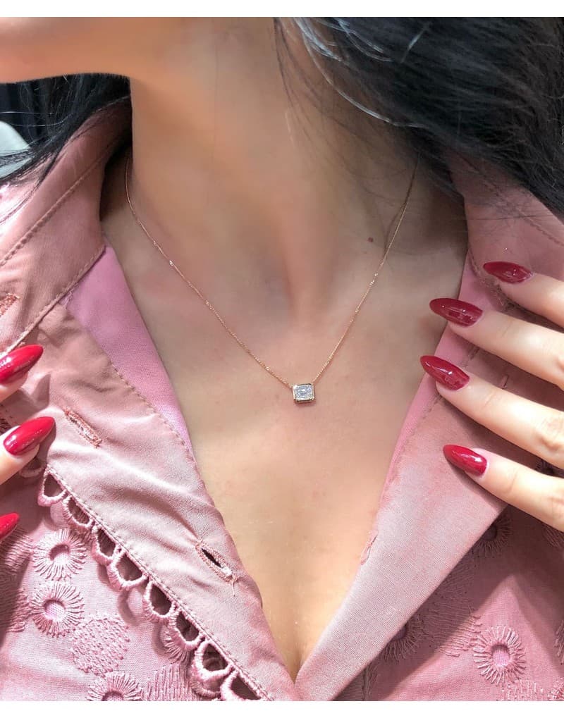 Roxanne Baguette Necklace