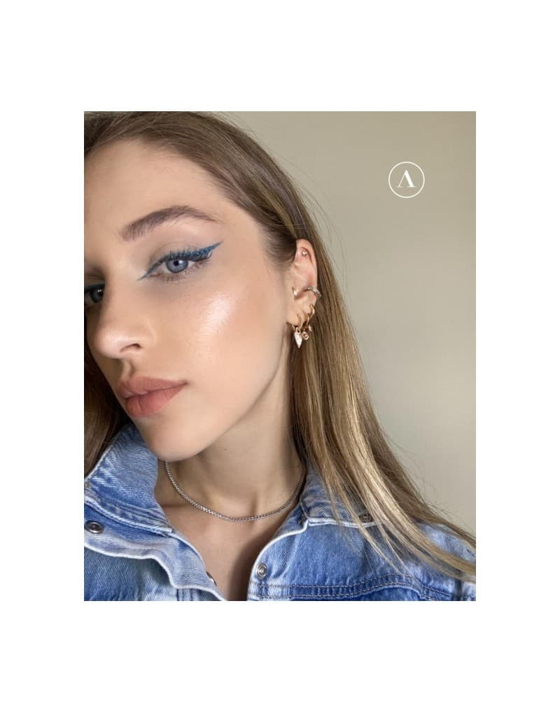 0.25ct F Rengi Pırlanta Baget Kolye