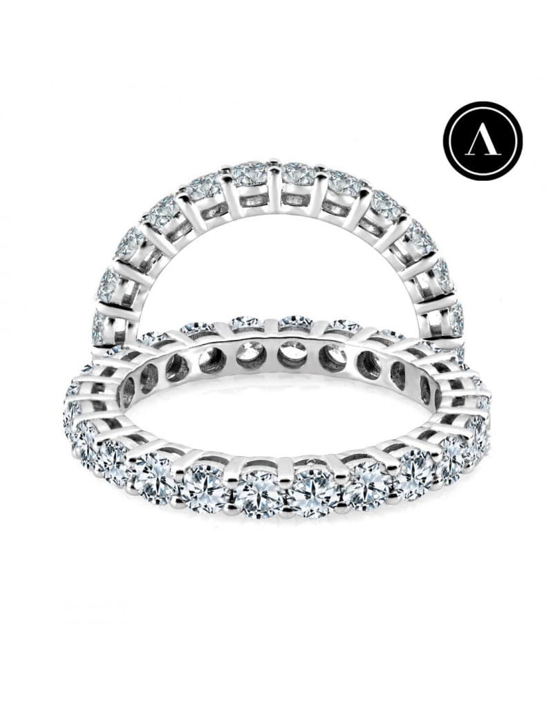 2.08ct F Rengi Pırlanta Tamtur Yüzük