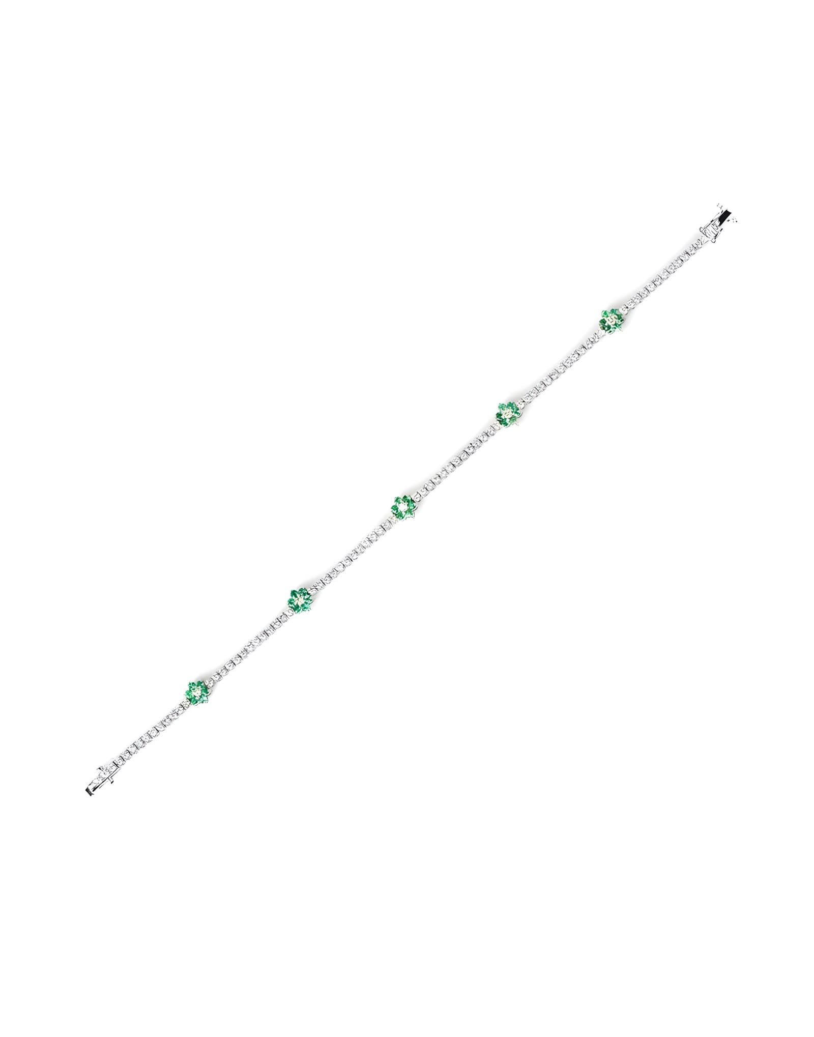 Flora Emerald Tennis Bracelet