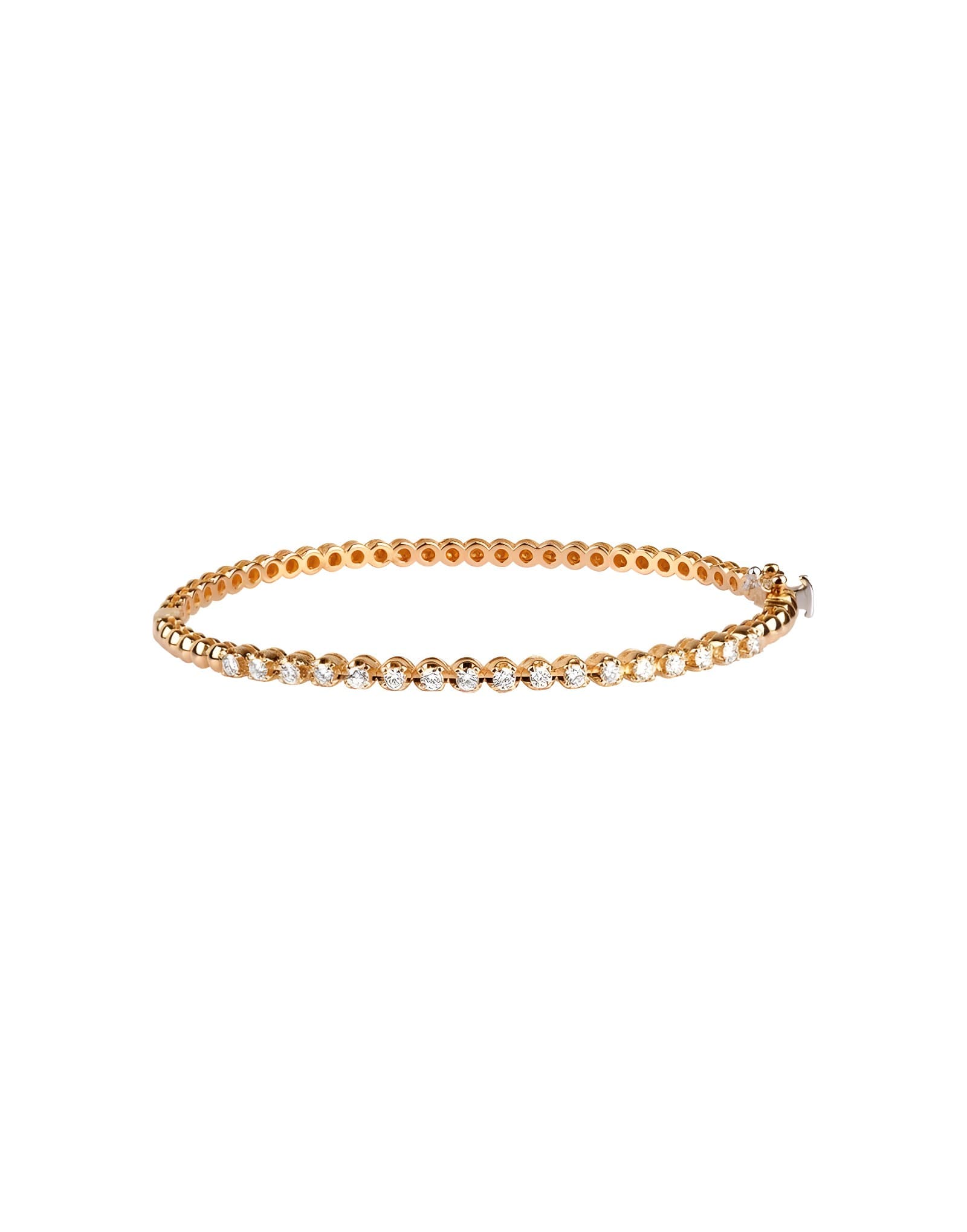 0.60ct F Rengi Pırlanta Altın Kelepçe