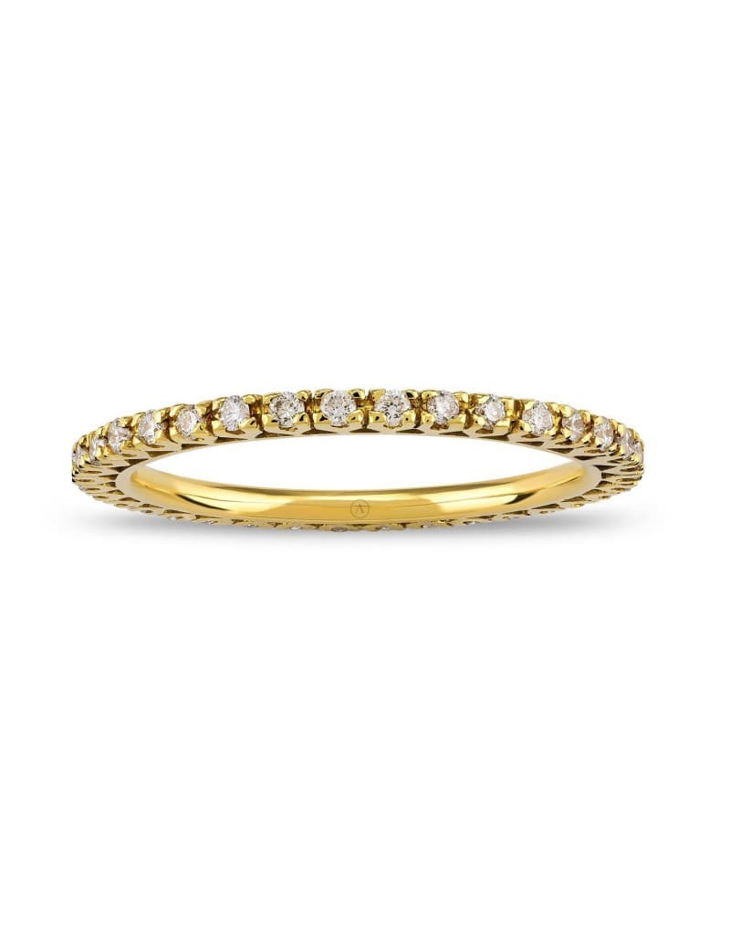 ARTE PİNK BAND OVAL TAMTUR ALTIN YÜZÜK