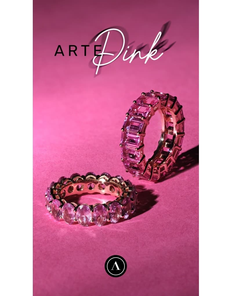 Arte Pink Octagon Band