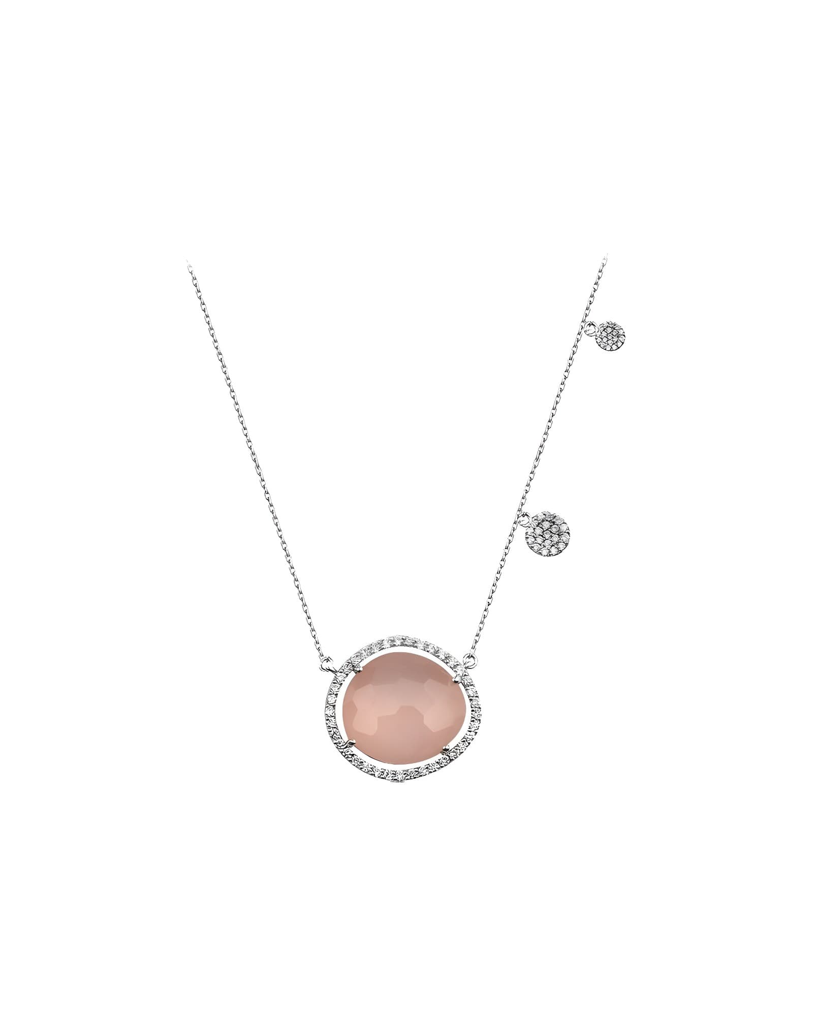 0.60ct F Rengi Pırlanta Sedefli Altın Kolye
