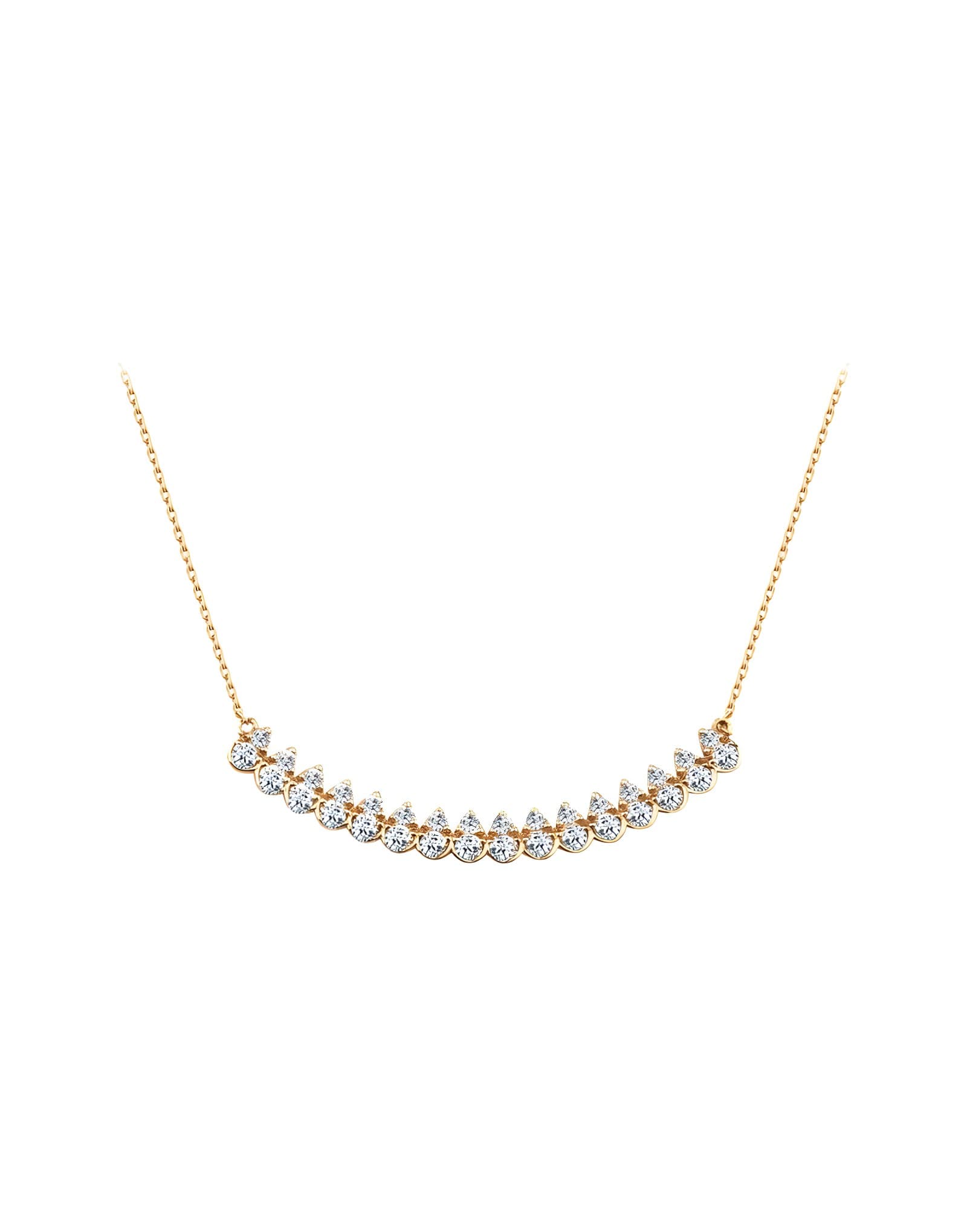 18 Ayar 0.80ct Fvs Pırlantalı Altın Kolye
