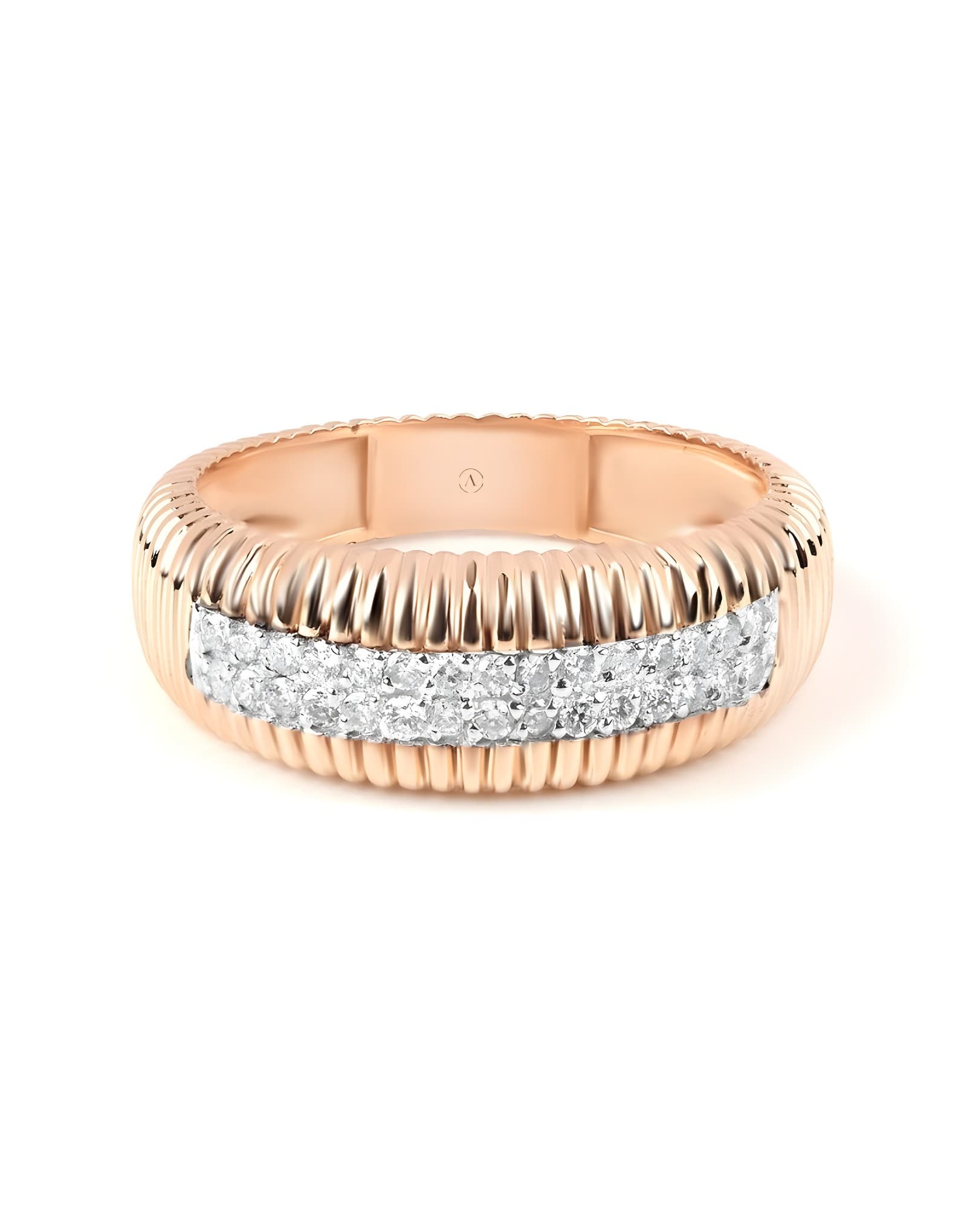 Bianco 0.18ct Stil Pırlanta Altın Yüzük