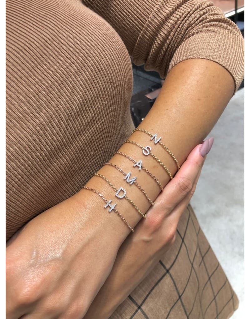 Bottega Pırlantalı Altın Küpe