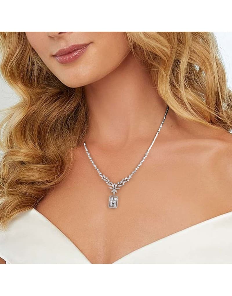1.05ct F Rengi Pırlanta Düğün Kolye