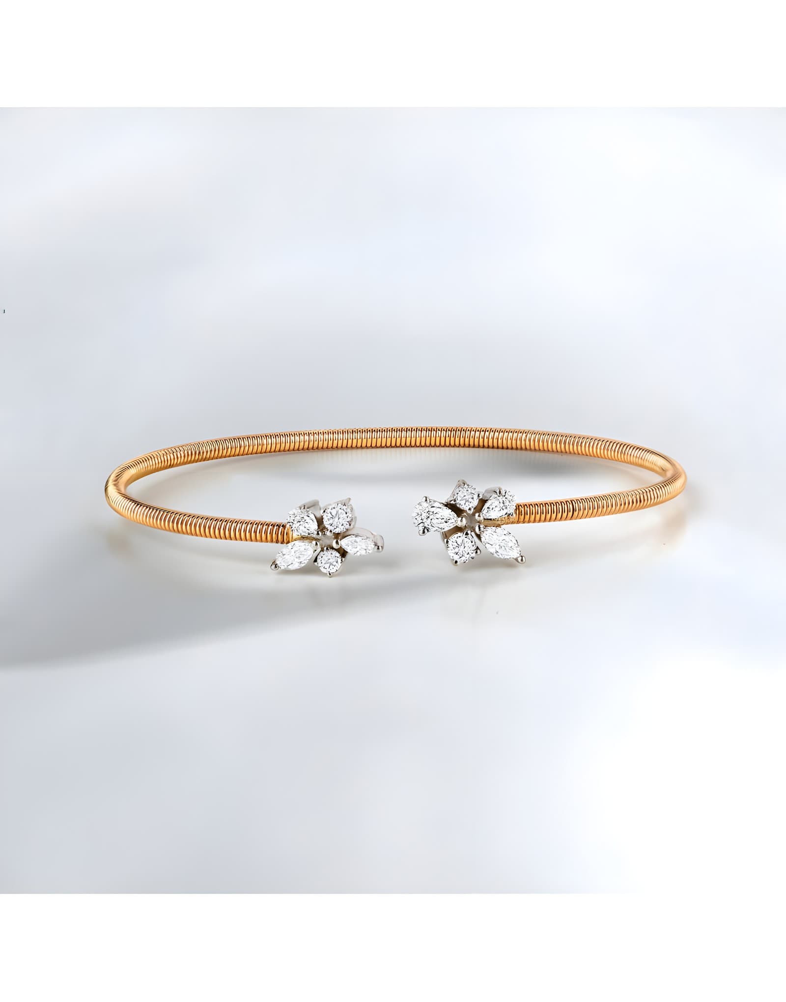 0.90ct Fvs Pırlantalı Altın Bileklik