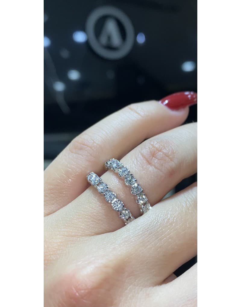 0.60ct Fvs Baget Pırlantalı Altın Bileklik