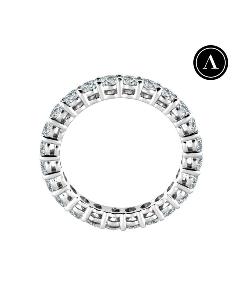 0.43ct Safir Günlük Stil Altın Yüzük