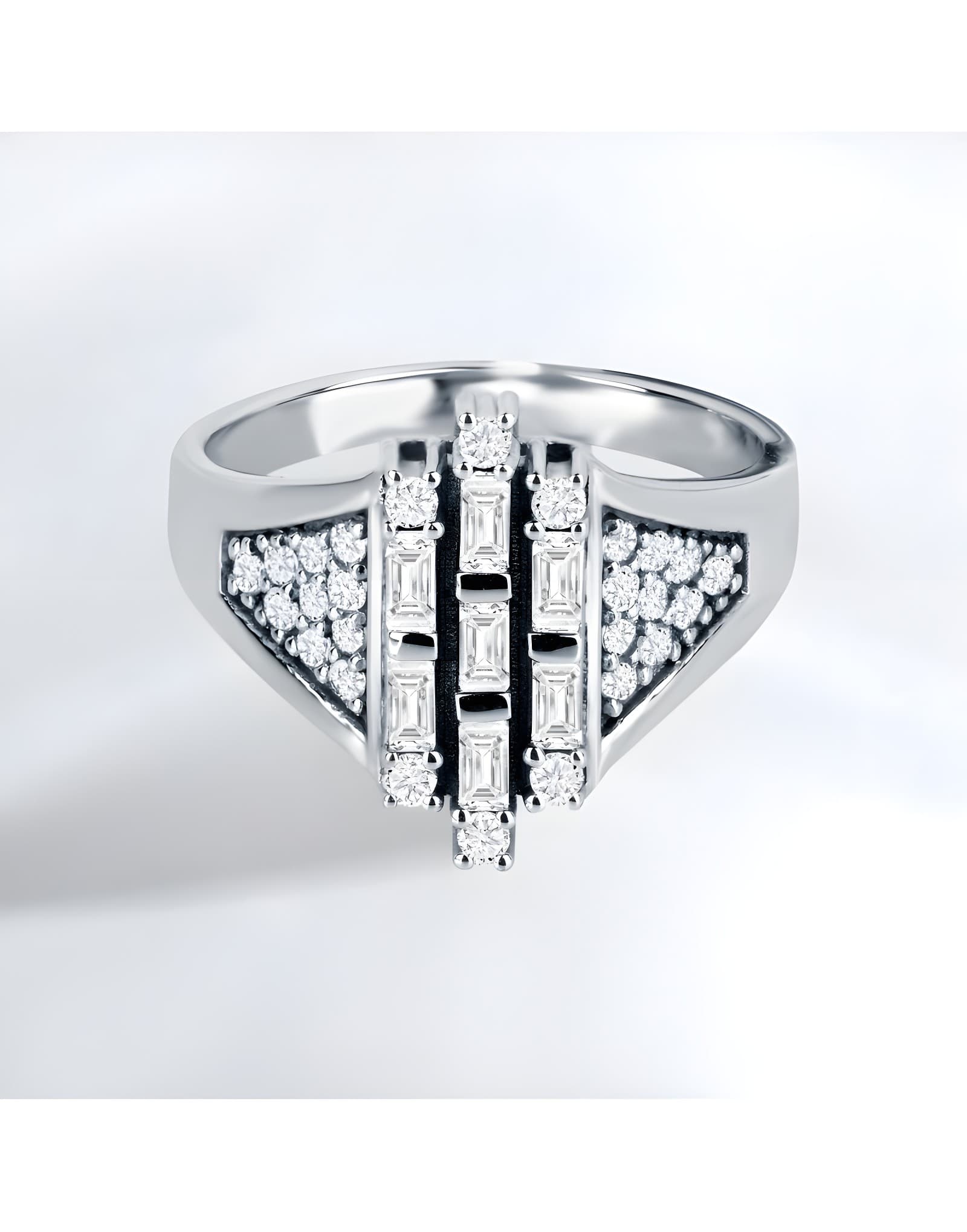0.55ct Fvs Pırlantalı Stil Yüzük