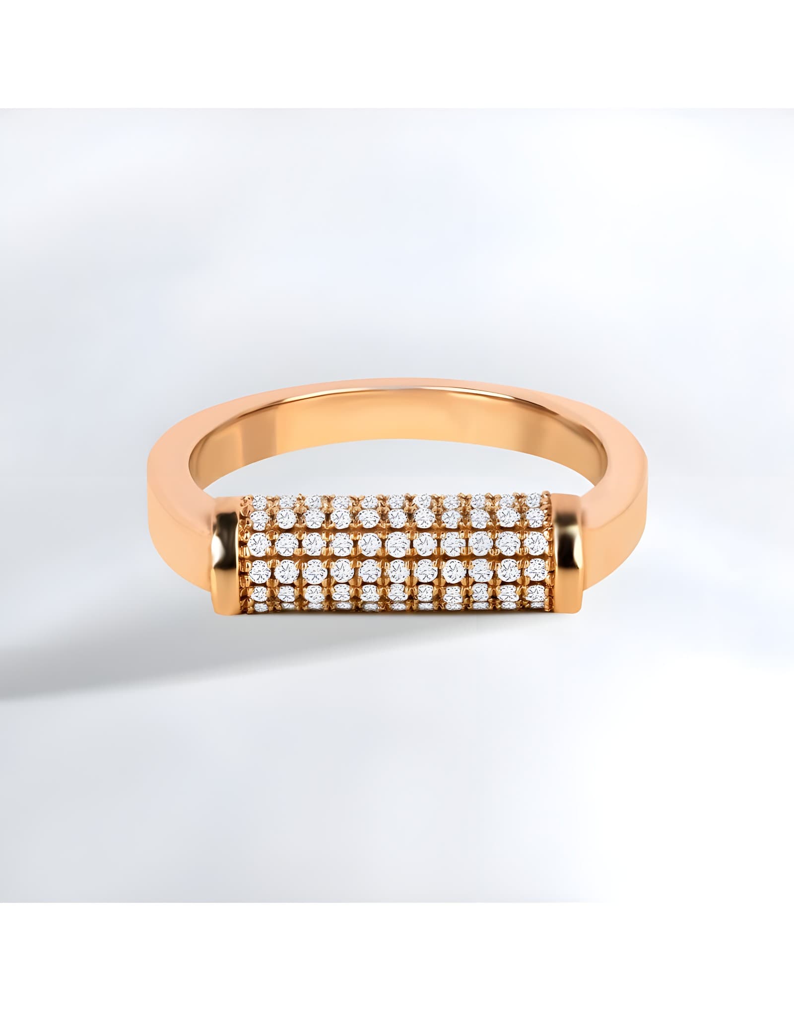 0.46ct Pırlantalı Günlük Stil Yüzük