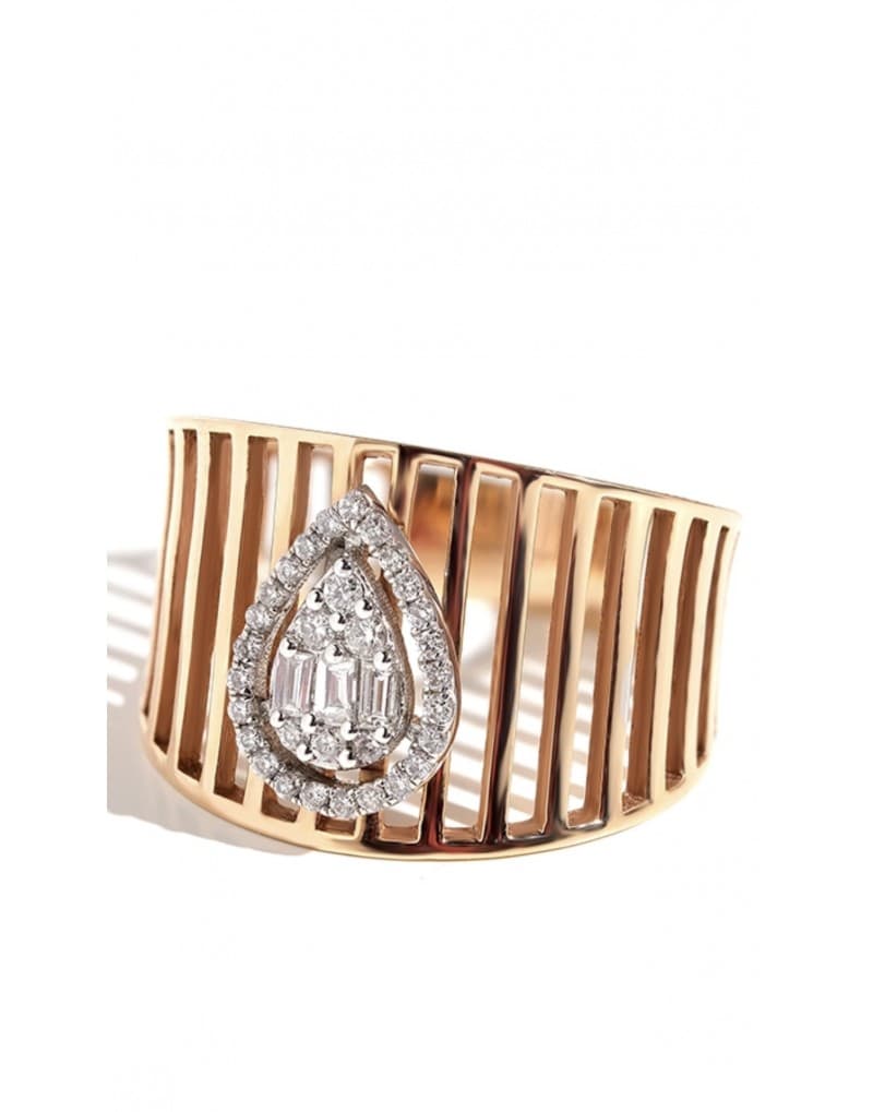 0.26ct Fvs Pırlantalı Altın Yüzük