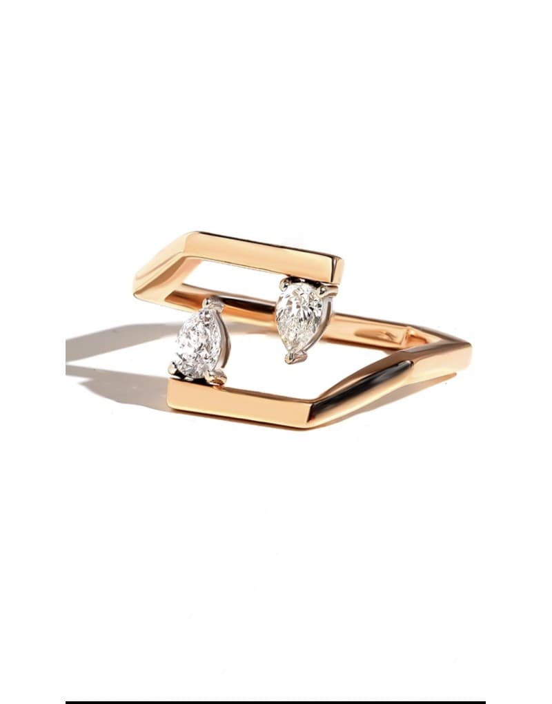 0.46ct Fvs Pırlantalı Altın Yüzük