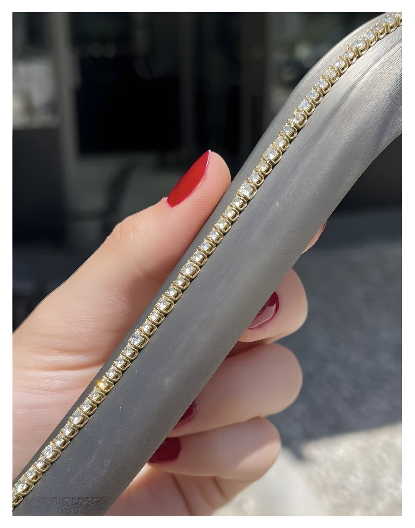 4,69ct J VS-SI Pırlantalı Altın Su Bileklik
