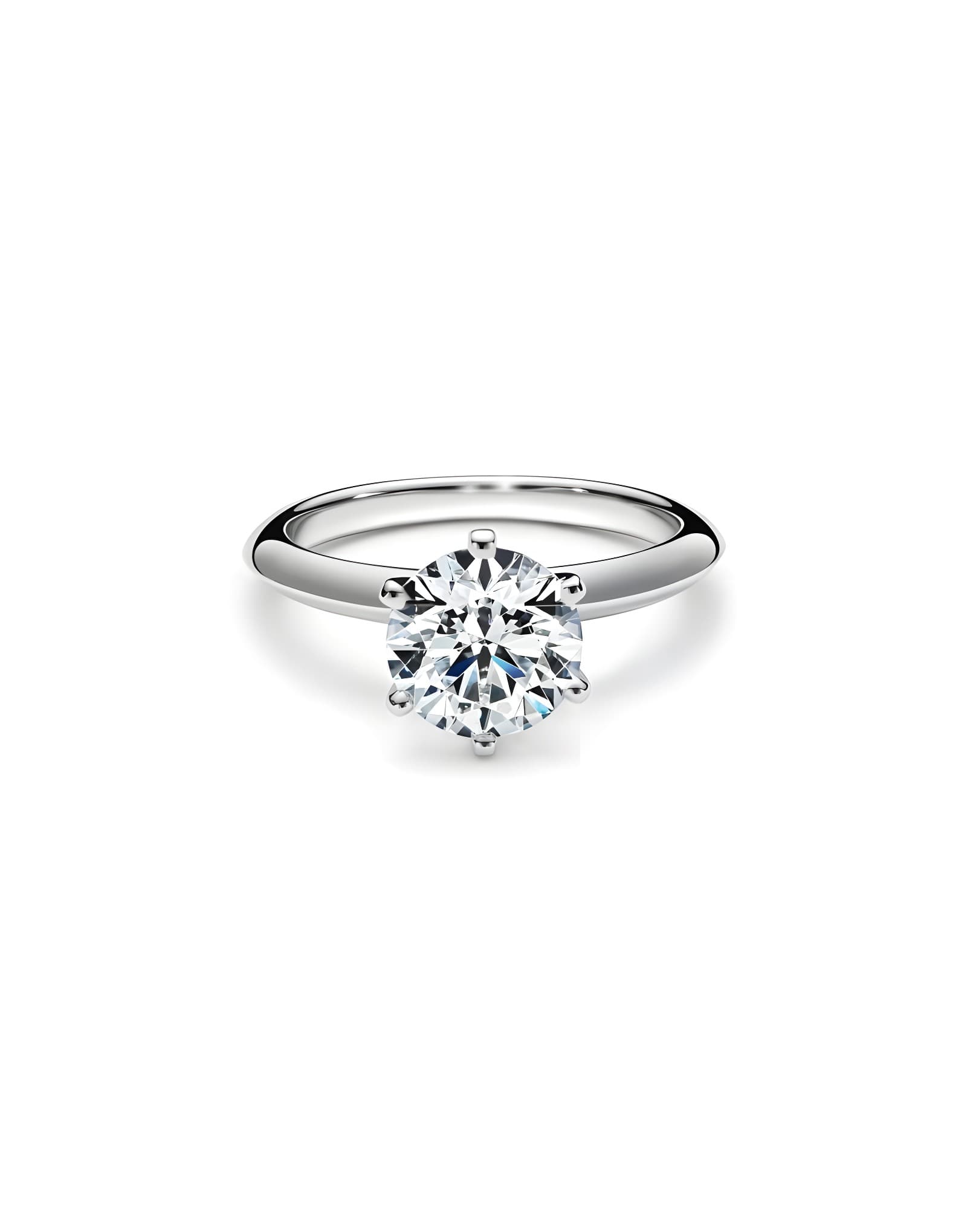 HRD 1.00ct F Sı2 Pırlanta Tektaş Yüzük
