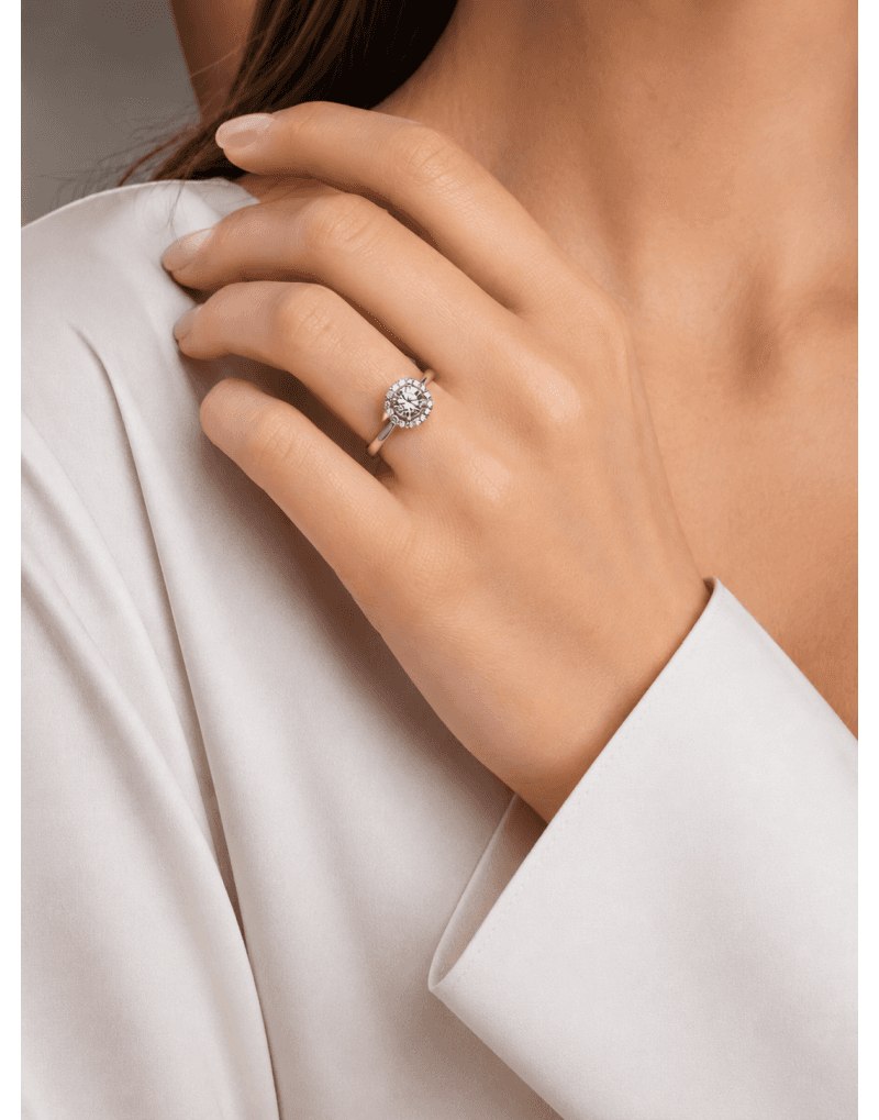 0.30ct F Rengi Pırlanta Yüzük