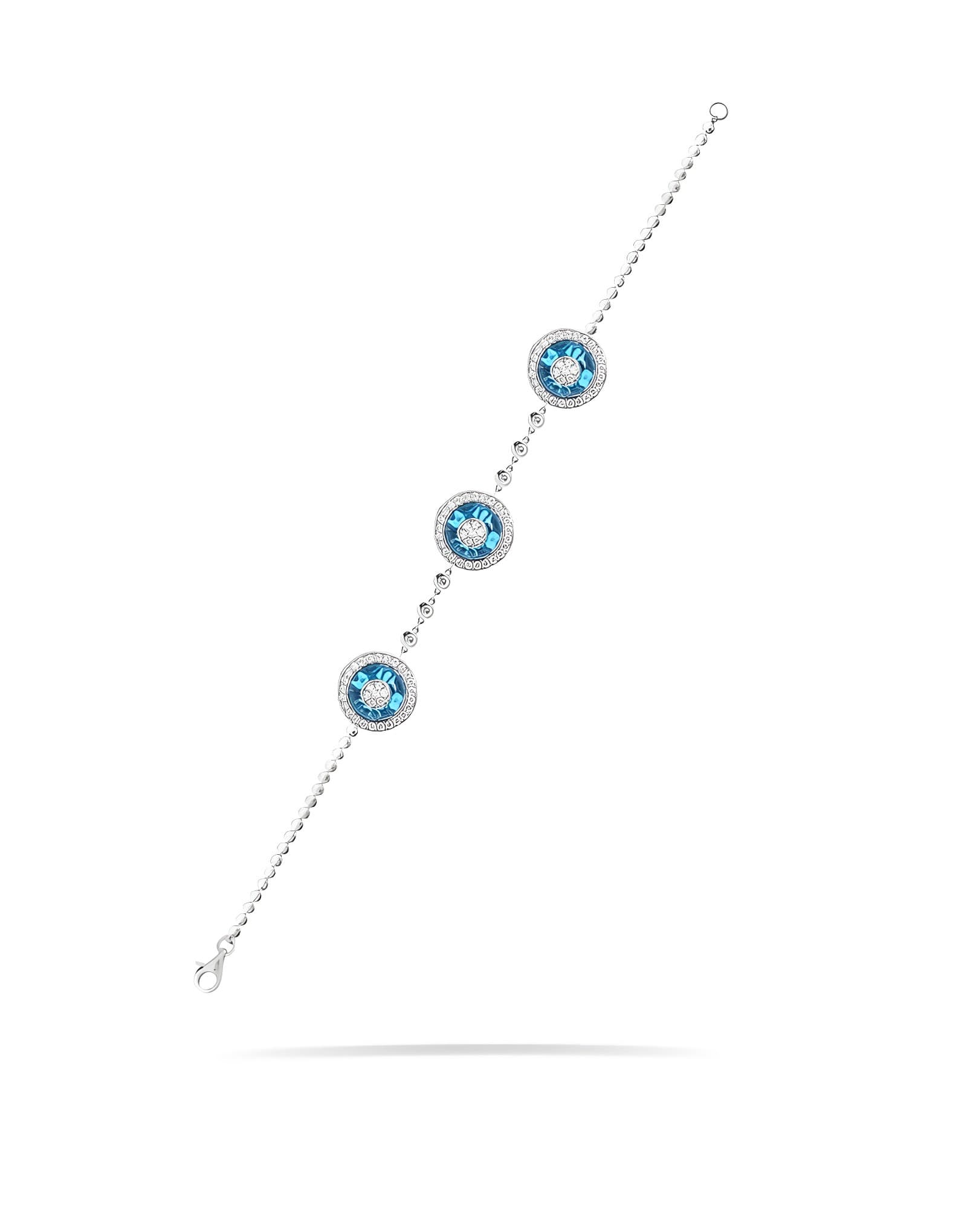 0.57ct Pırlanta Camgöz Bileklik